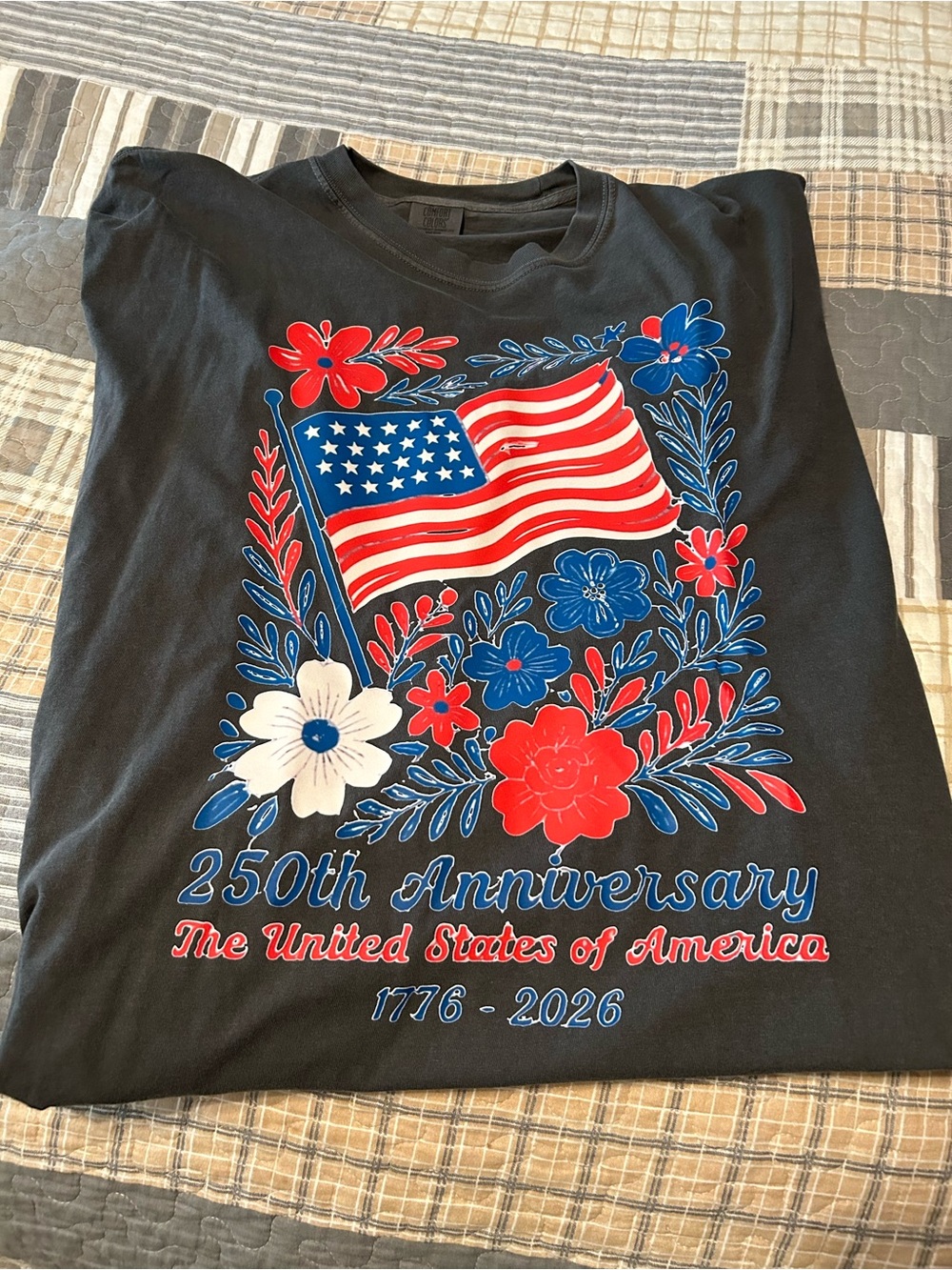 250th Anniversary USA Flag Graphic Tee